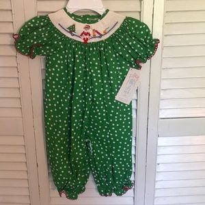 Elf on the Shelf Green 12M Jumper. NWT!